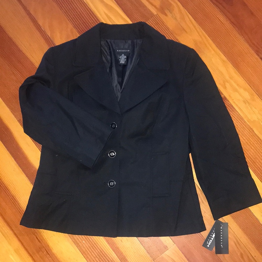 NEW WITH TAGS XL Raffaela Blazer Black